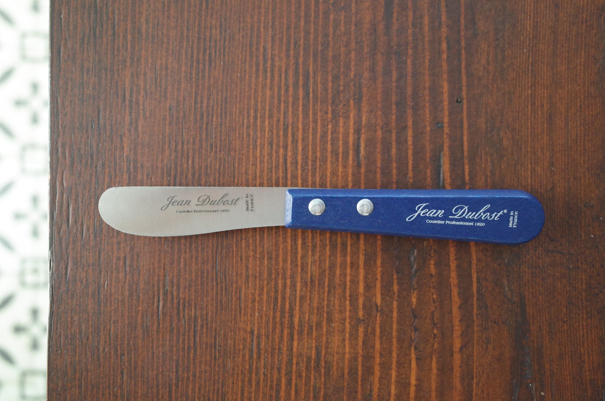 お好きな方にも* vintage ❀ blue butter knife  バターナイフ